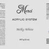 Merci Acrylic Powder - Milky White 32oz