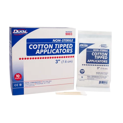 Cotton Tipped Applicator 3" (1000/box)