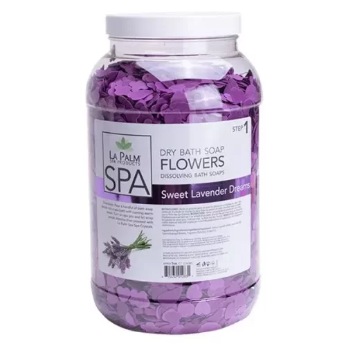 Flower Soap Lavender Purple Single