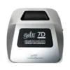 A silver Gel II Cordless Lamp 7D Diamond Edition featuring a black display with brand and product details.