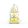 Plastic gallon jug labeled "BeBeauty Honey Regen Body Cream 1 Gal, Lemon Zest" on a white background.