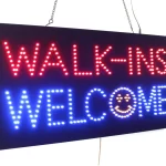 LED Sign Walk-In Welcome