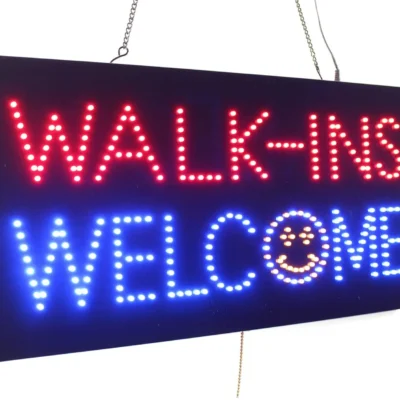 LED Sign Walk-In Welcome