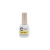 A bottle of Chisel Nail Art Dip Top, part of the Chisel Dip Essentials line. The label indicates it is for professional use only and contains 15 ml (0.5 oz).