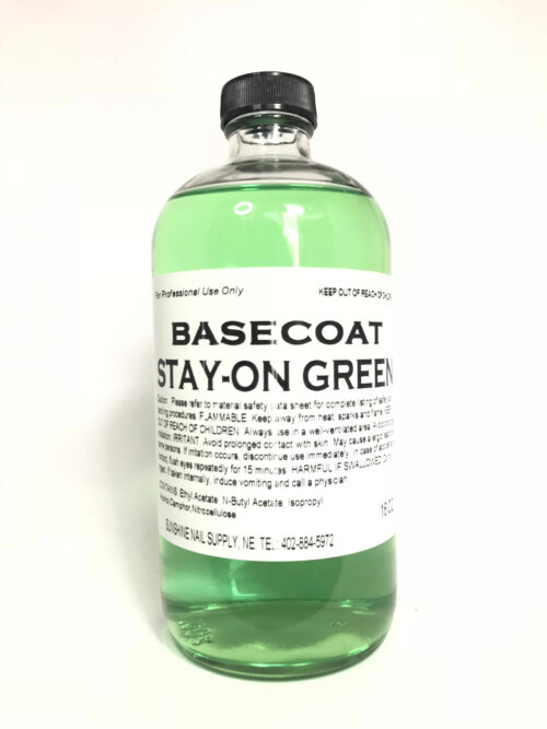 BeBeauty Base Coat Stay-On Green 16oz