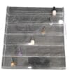 Clear Wall Polish Rack Display Hold 96