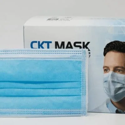 Face Mask Pink/Blue/Black