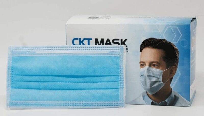 Face Mask Pink/Blue/Black