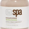 Container of BCL Organic Spa 16oz Jasmine Coconut, labeled as natural, vegan, and suitable for dry and sensitive skin. It comes in a 16 oz (454 g) size.