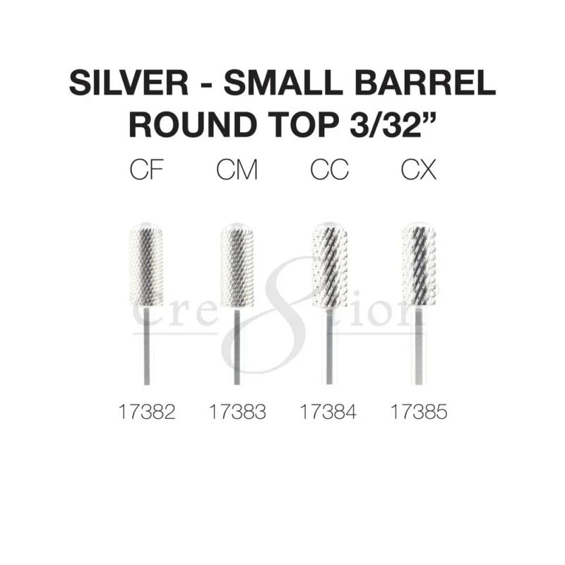 Cre8tion 2-Way Rounded Top Carbide Bit 3/32" Small Barrel