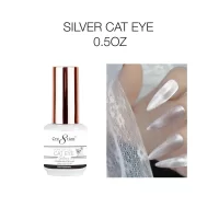 Cre8tion Silver Cat Eye Gel 0.5oz