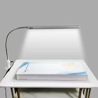 KYE Slim LED Desk Lamp Silver