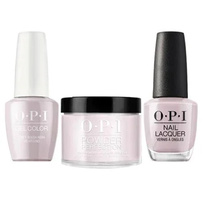 OPI Matching Trio Set - GelColor, Nail Lacquer & Dip Powder - A60 - DON'T BOSSA NOVA ME AROUND