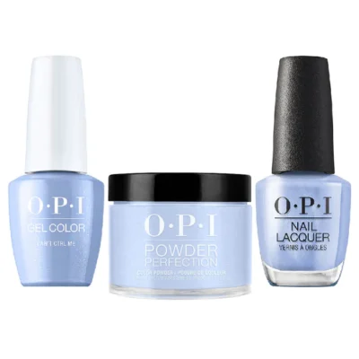 OPI Matching Trio Set - GelColor, Nail Lacquer & Dip Powder - D59 - CAN’T CTRL ME