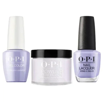 OPI Matching Trio Set - GelColor, Nail Lacquer & Dip Powder - E74 - YOU'RE SUCH AT BUDAPEST