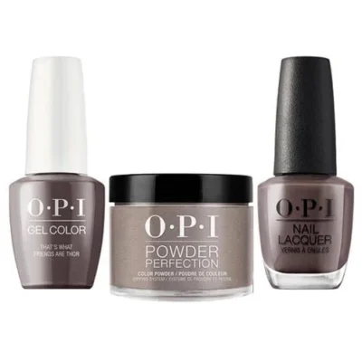 OPI Matching Trio Set - GelColor, Nail Lacquer & Dip Powder - I54 - THAT’S WHAT FRIENDS ARE THOR