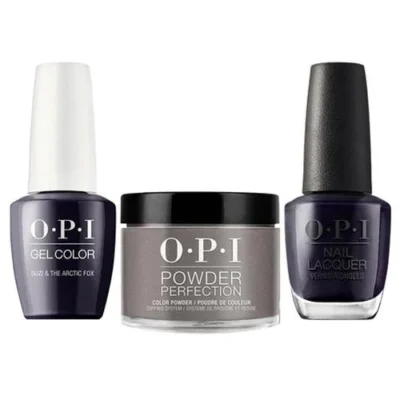 OPI Matching Trio Set - GelColor, Nail Lacquer & Dip Powder - I56 - SUZI & THE ARCTIC FOX
