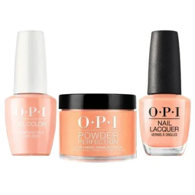 OPI Matching Trio Set - GelColor, Nail Lacquer & Dip Powder - N58 - CRAWFISHIN'FOR A COMPLIMENT