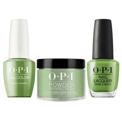 OPI Matching Trio Set - GelColor, Nail Lacquer & Dip Powder - N60 - I'M SOOO SWAMPED!