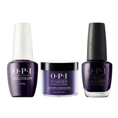 OPI Matching Trio Set - GelColor, Nail Lacquer & Dip Powder - B61 - OPI INK.