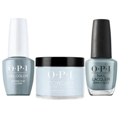 OPI Matching Trio Set - GelColor, Nail Lacquer & Dip Powder - H006 - DESTINED TO BE A LEGEND