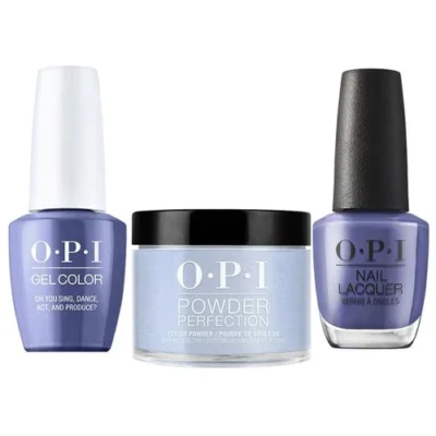 OPI Matching Trio Set - GelColor, Nail Lacquer & Dip Powder - H008 - OH YOU SING, DANCE, ACT, PRODUCE?