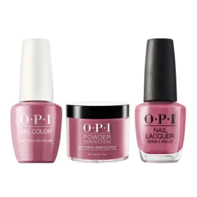 OPI Matching Trio Set - GelColor, Nail Lacquer & Dip Powder - H72 - JUST LANAI-ING AROUND
