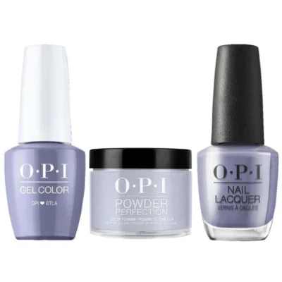 OPI Matching Trio Set - GelColor, Nail Lacquer & Dip Powder - LA09 - OPI ❤️ DTLA