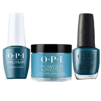 OPI Matching Trio Set - GelColor, Nail Lacquer & Dip Powder - MI04 - DRAMA AT LA SCALA
