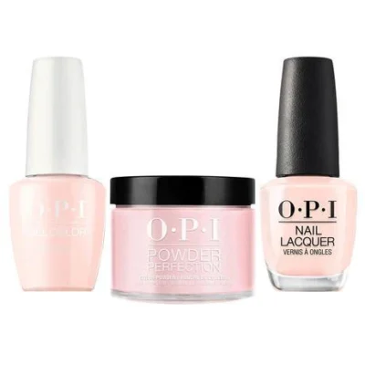OPI Matching Trio Set - GelColor, Nail Lacquer & Dip Powder - S86A - BUBBLE BATH