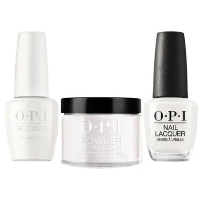 OPI Matching Trio Set - GelColor, Nail Lacquer & Dip Powder - T71 - IT'S IN THE CLOUD