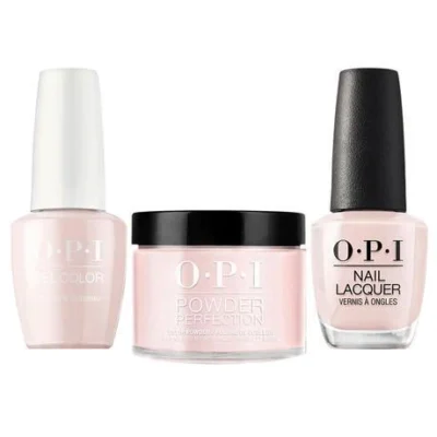 OPI Matching Trio Set - GelColor, Nail Lacquer & Dip Powder - T74 - STOP I'M BLUSHING