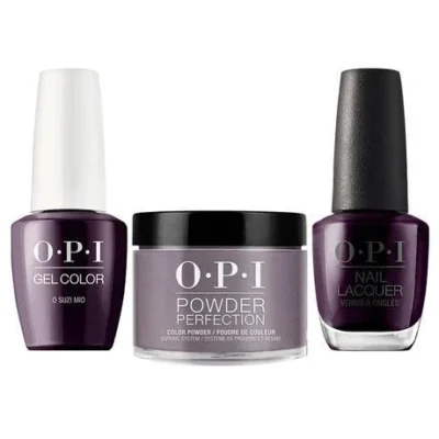 OPI Matching Trio Set - GelColor, Nail Lacquer & Dip Powder - V35 - O SUZI MIO