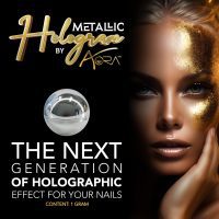 Aora Metallic Hologram Gold 1 Gram