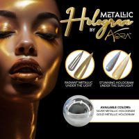 Aora Metallic Hologram Silver 1 Gram