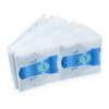 A stack of 100 Gelish Perfetto Custom Nail Forms Solid on a white background.