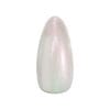 A pink holographic set of 6 apres Heavenly Top Gel Coats on a white background.