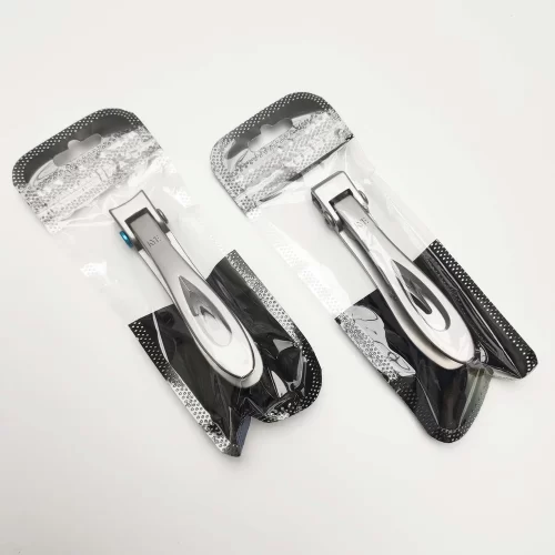 Two KYE Wide Jaw Toe Nail Clippers in a package on a white surface.