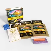 A box of Volcano Spa CBD 10 Steps (36pcs/cs) products.