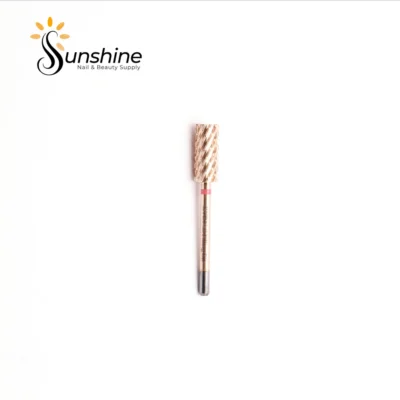 Sentence with product name: KYE Premium Bit Small Barrel 5.35mm nail drill bit on a plain background.