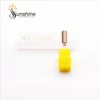 Professional KYE Premium Bit Small Barrel 5.35mm nail drill bit with yellow handle, displayed on a clean white background.