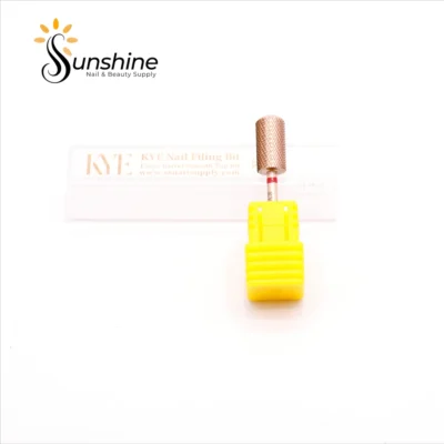 KYE Premium Bit Large Barrel Smooth Safety Top 6.6mm nail filing drill bit
