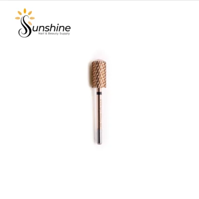 A professional nail drill bit for manicure and pedicure services, featuring KYE Premium Bit Large Barrel Smooth Safety Top 6.6mm.
