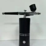 Portable Mini Airbrush System for Nails – Rechargeable Compressor Spray Gun (20–27 PSI)