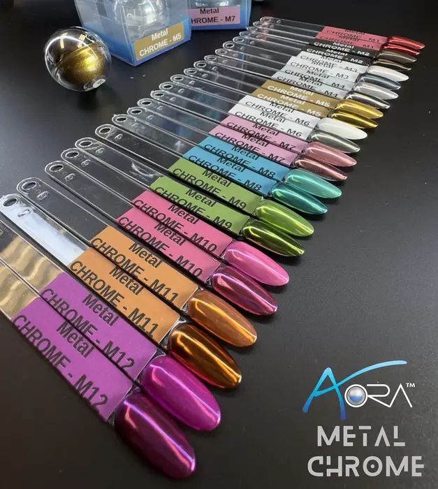 Aora Metal Chrome 1g (M1-M12)