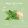 Informational graphic for BareLuxury Complete Pedicure & Manicure, detailing key ingredients such as green tea extract, ginger root extract, betaine, and canola oil. Highlights their skincare benefits for an ultimate manicure and pedicure experience.