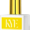 A white and yellow 0.5oz bottle of KYE Rubber Base (NO HEMA).