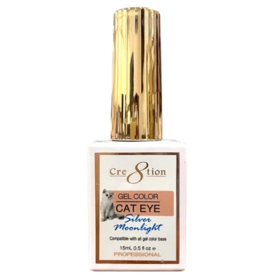 Cre8tion Silver Moonlight Cat Eye Gel