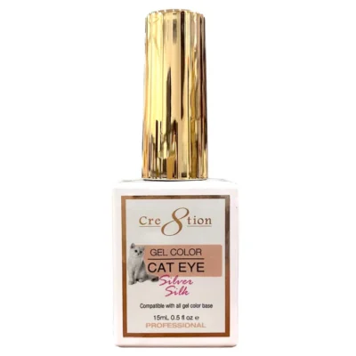 Cre8tion Silver Silk Cat Eye Gel 0.5oz