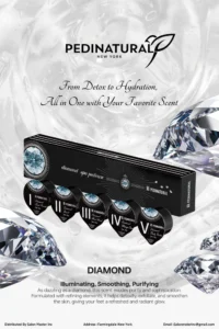 Pedinatural 5-in-1 Diamond Glow Spa Pedicure Set – 50 Pack/case
